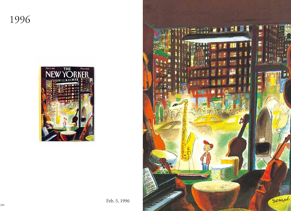 SEMPE IN NEW YORK ジャン=ジャック・サンペ ニューヨーカー イラスト