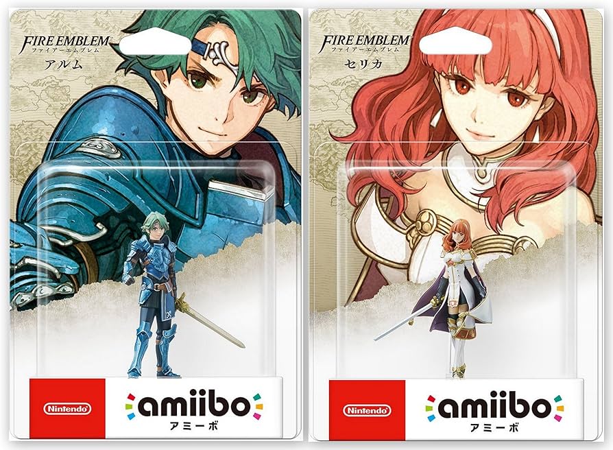 Amazon.co.jp: amiibo アルム & セリカ (ファイアーエムブレムシリーズ