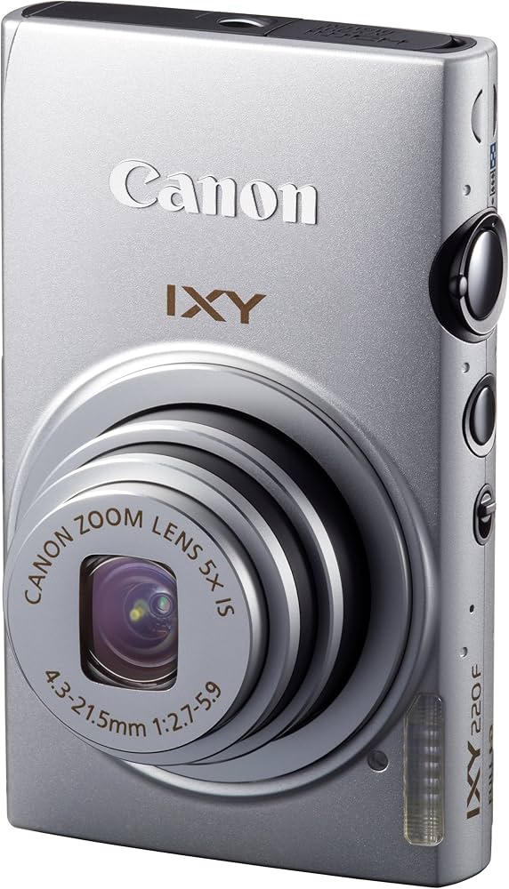 Buy Canon Digital Camera IXY 220F (Silver) 5x Optical Zoom Wide