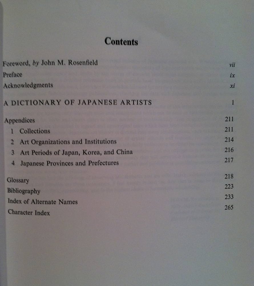 Amazon.com: Dictionary of Japanese Artists: Painting, Sculpture