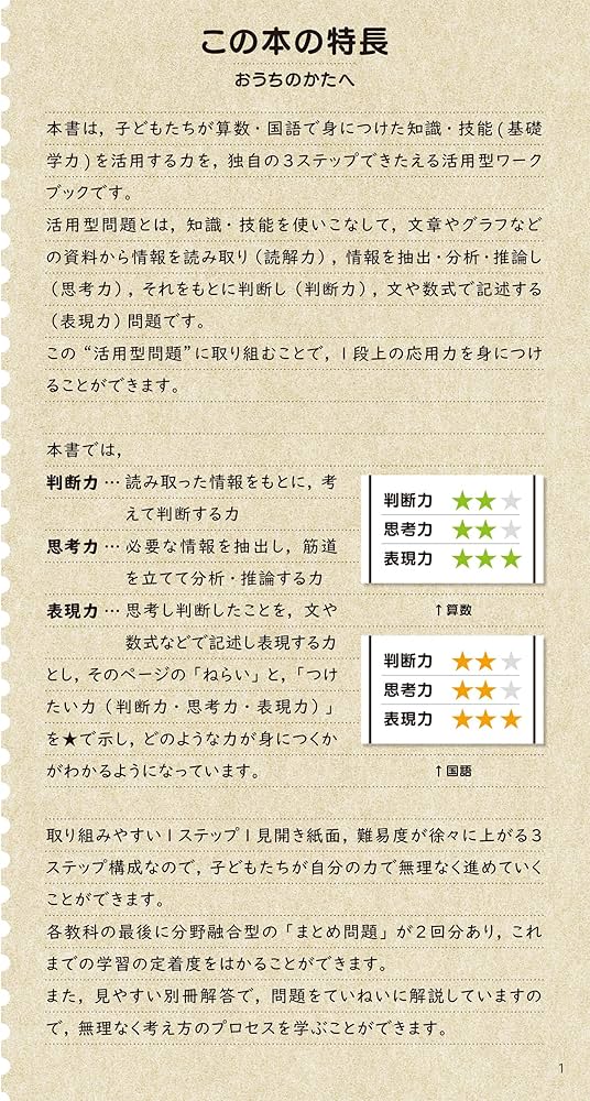 思考力トレーニング 算数・国語 小学4年生 (活用型問題できたえる) |本