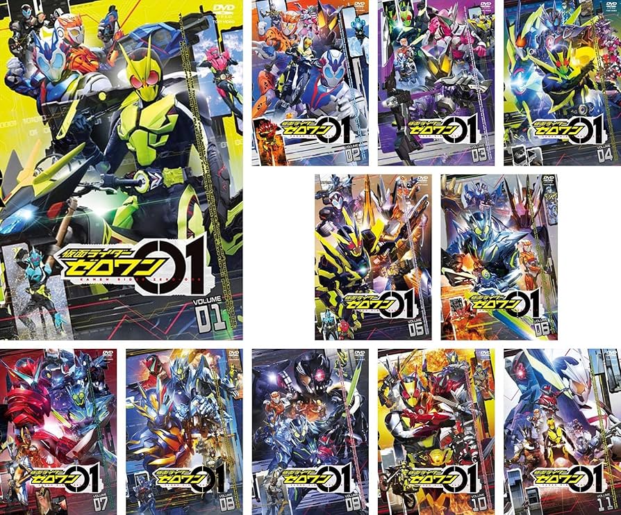 Amazon.co.jp: 仮面ライダー ゼロワン [レンタル落ち] 全11巻セット