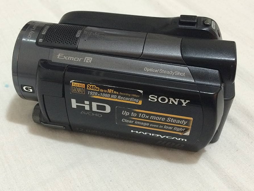 Amazon.com : Sony HDR-XR520V 240GB HDD High Definition Camcorder w