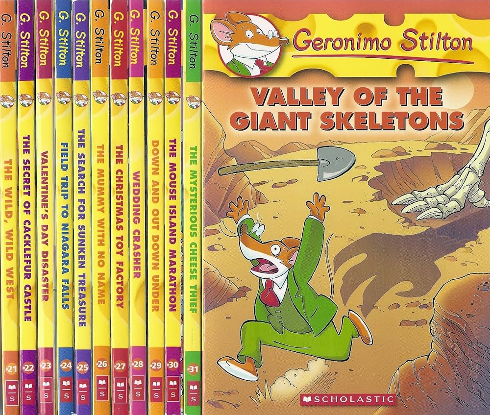 Geronimo Stilton Set, Books 1-41: 9780545127257: Amazon.com: Books