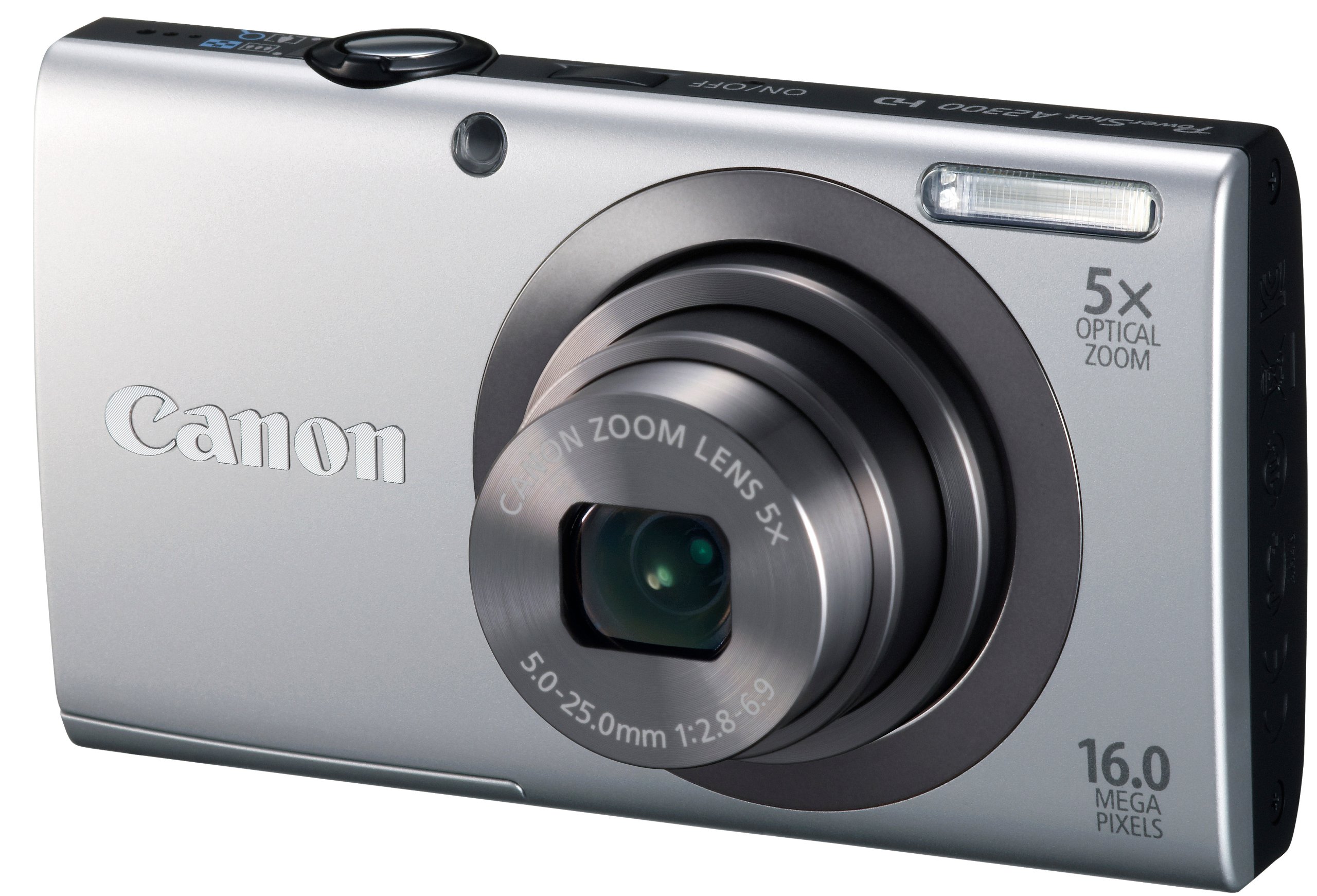 Canon PowerShot A2300 Digitalkamera (16 MP, 5-fach opt. Zoom, 6