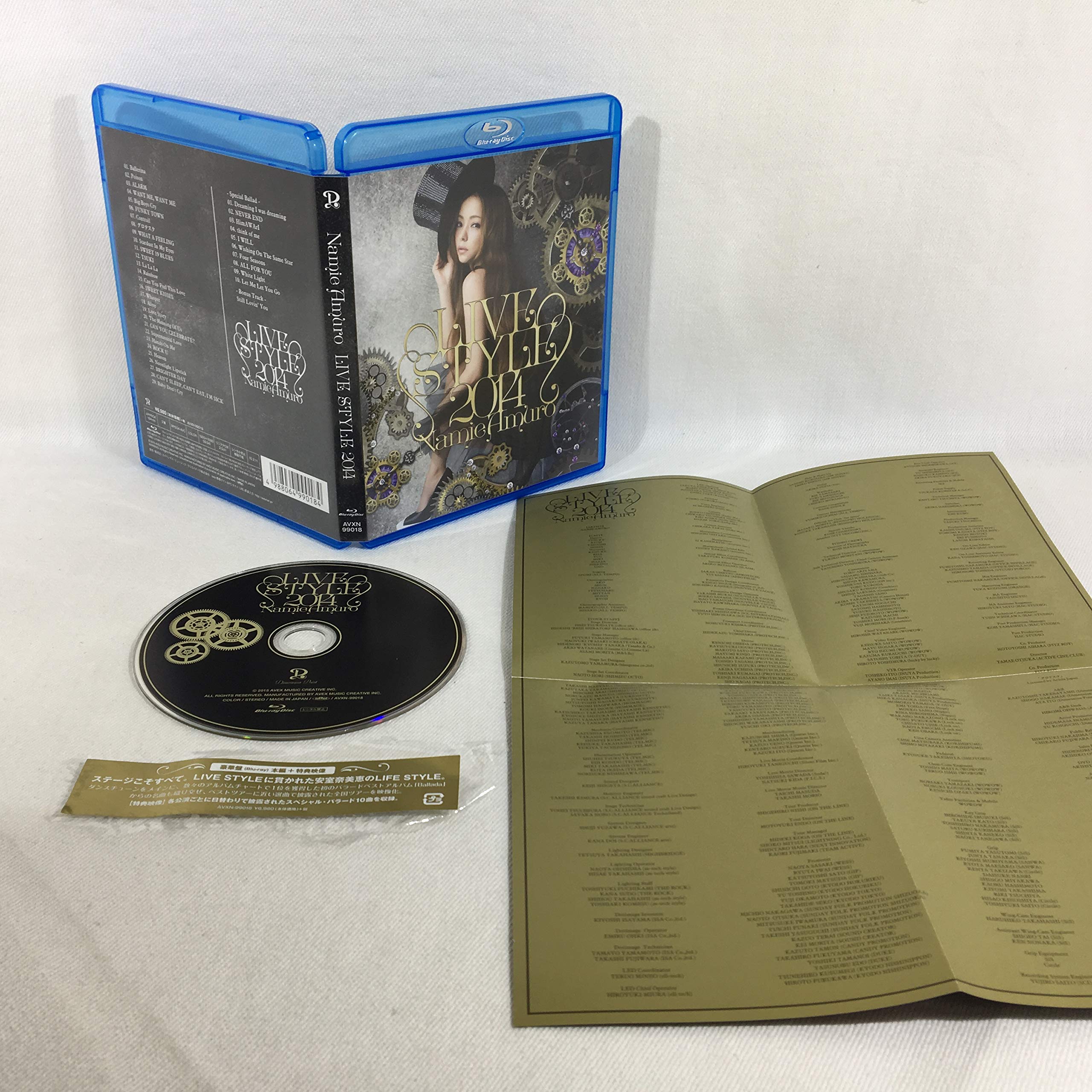 Amazon.co.jp: namie amuro LIVE STYLE 2014 (Blu-ray Disc) (豪華盤