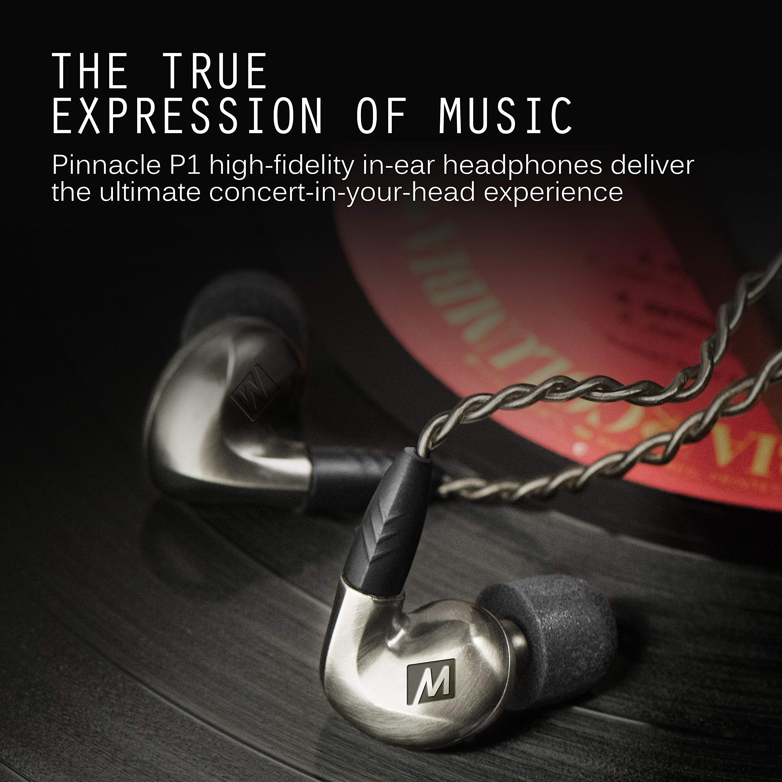 Amazon.com: MEE audio Pinnacle P1 High Fidelity Audiophile In-Ear