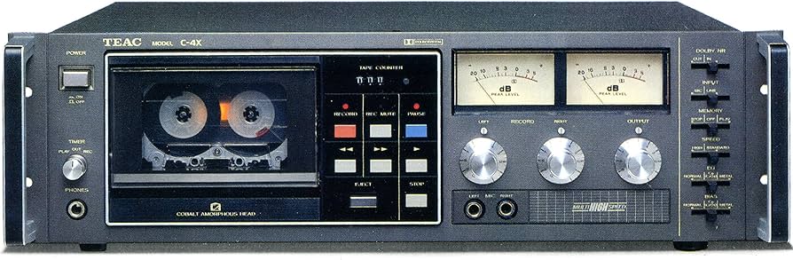 Amazon.co.jp: TEAC C-4X 2ヘッドカセットデッキ : 家電＆カメラ