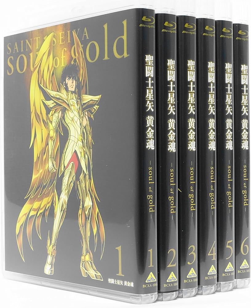 Amazon.co.jp: 聖闘士星矢 黄金魂 -soul of gold- 全6巻セット