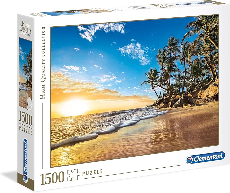 Clementoni Tropical Sunrise 1500 Piece Jigsaw Puzzle for Adults