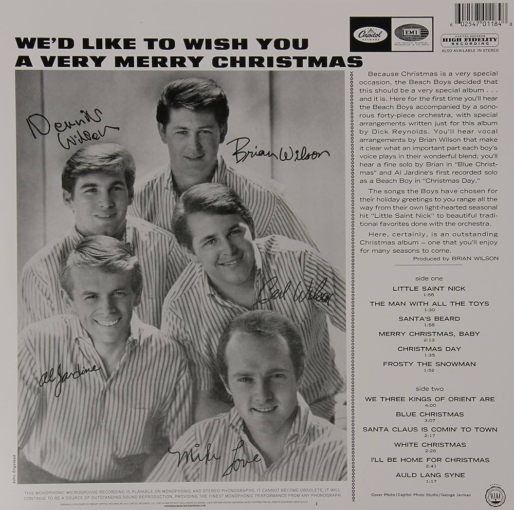 The Beach Boys - The Beach Boys' Christmas Album[Mono LP] - Amazon