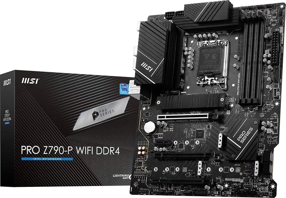 MSI PRO Z790-P WiFi DDR4 ProSeries Motherboard (Supports 12th/13th