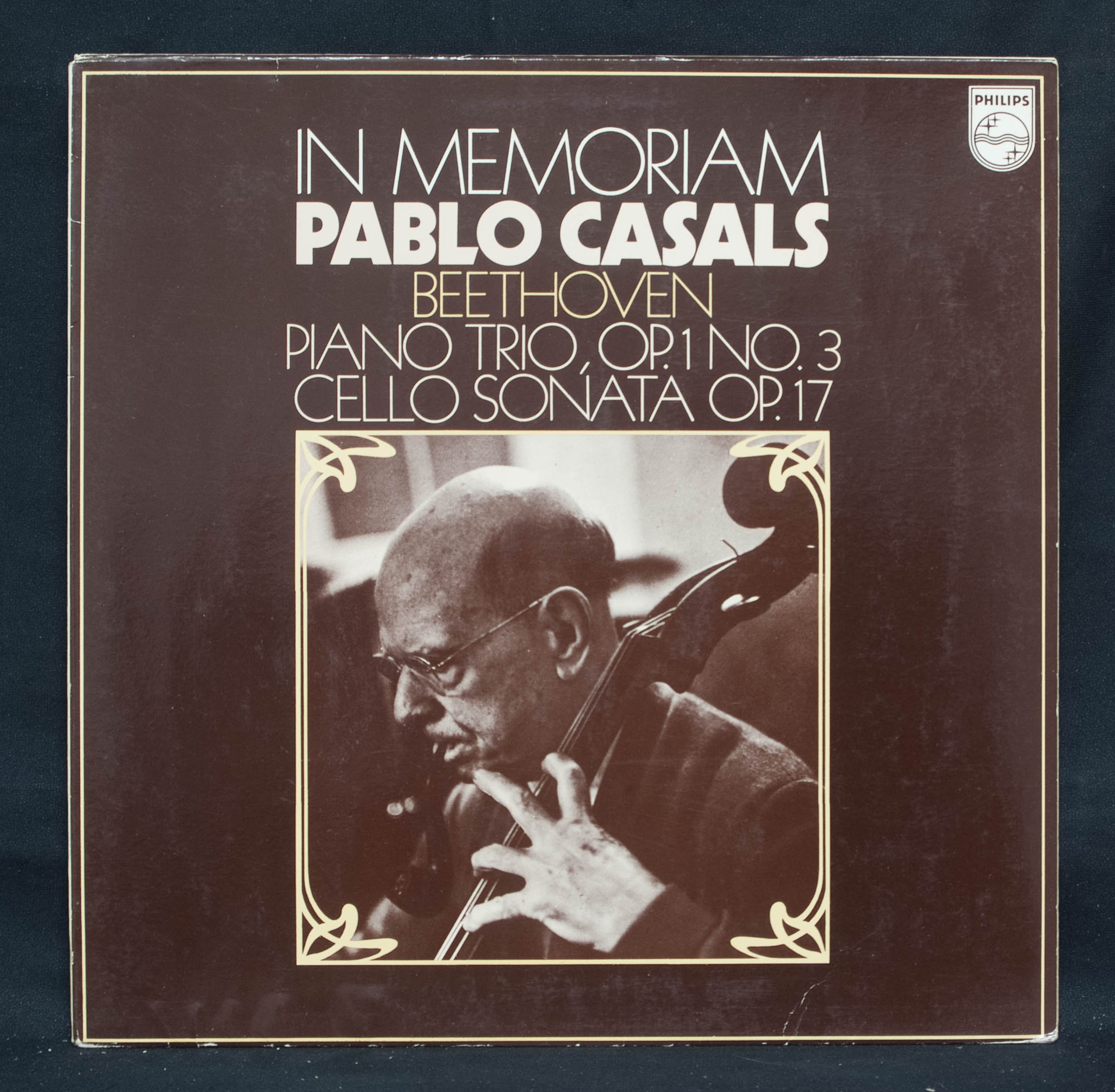 Amazon.com: In Memoriam Pablo Casals: Beethoven Piano Trio (Import