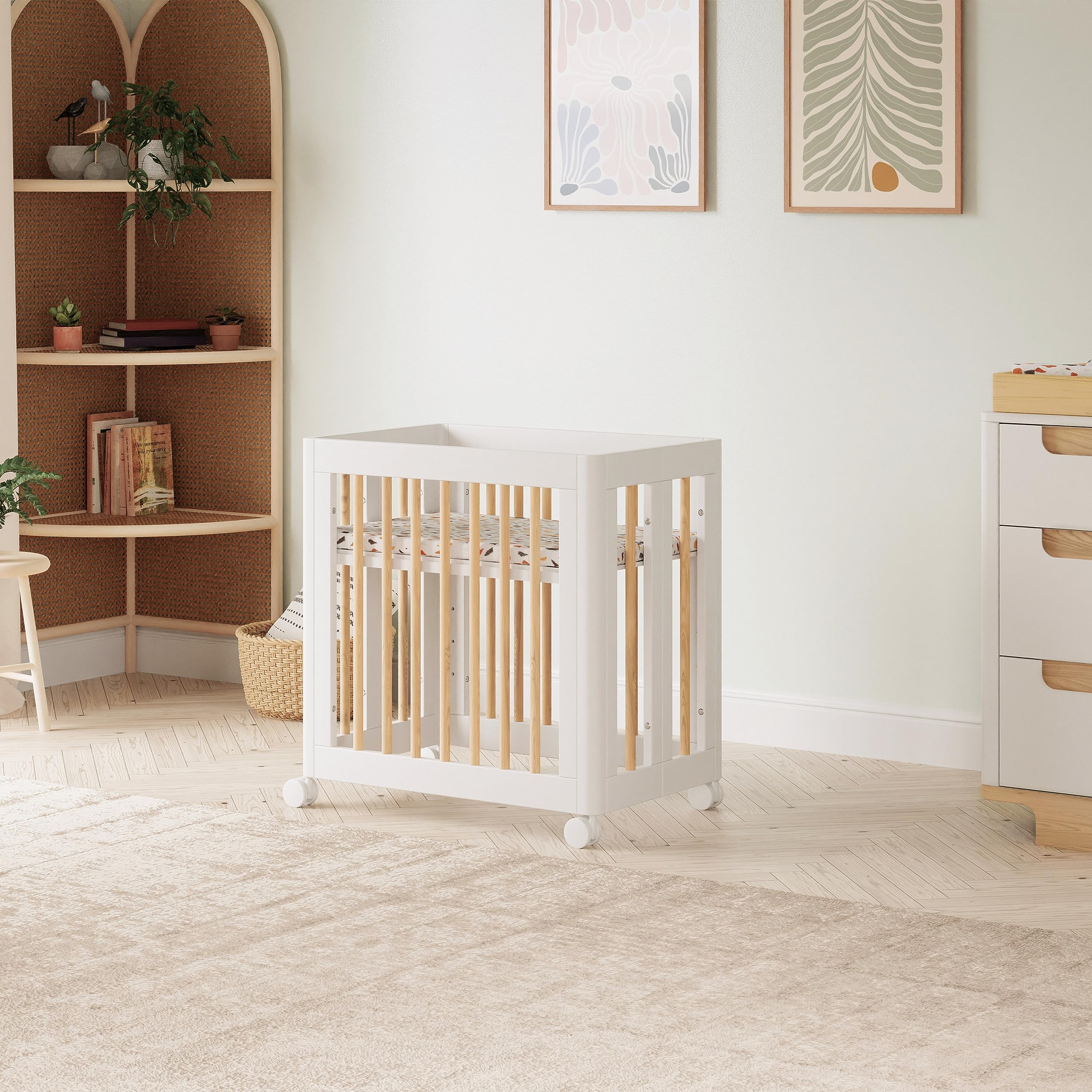 Amazon.com : Babyletto Yuzu 8-in-1 Convertible All-Stages® Crib