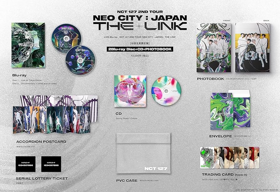 Amazon.co.jp: NCT 127 2ND TOUR 'NEO CITY : JAPAN - THE LINK' (初回
