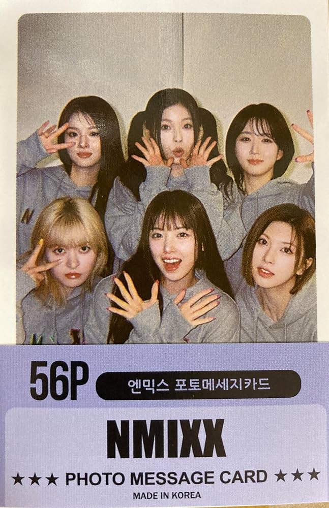 Amazon.co.jp: NMIXX エンミックス グッズ フォトカード 56枚 セット