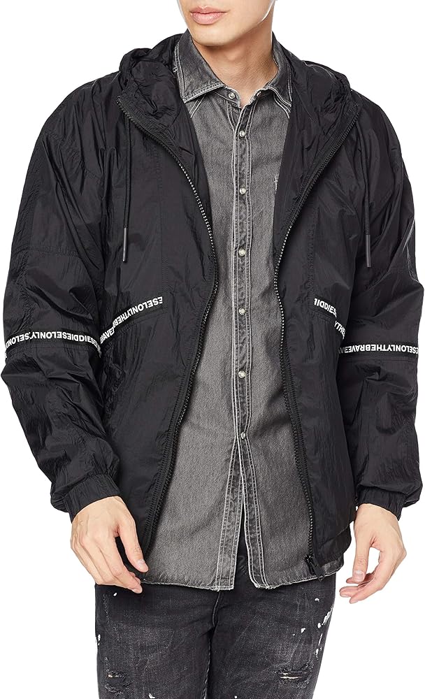Amazon.co.jp: [Diesel] (ディーゼル) メンズ ジャケット ナイロン