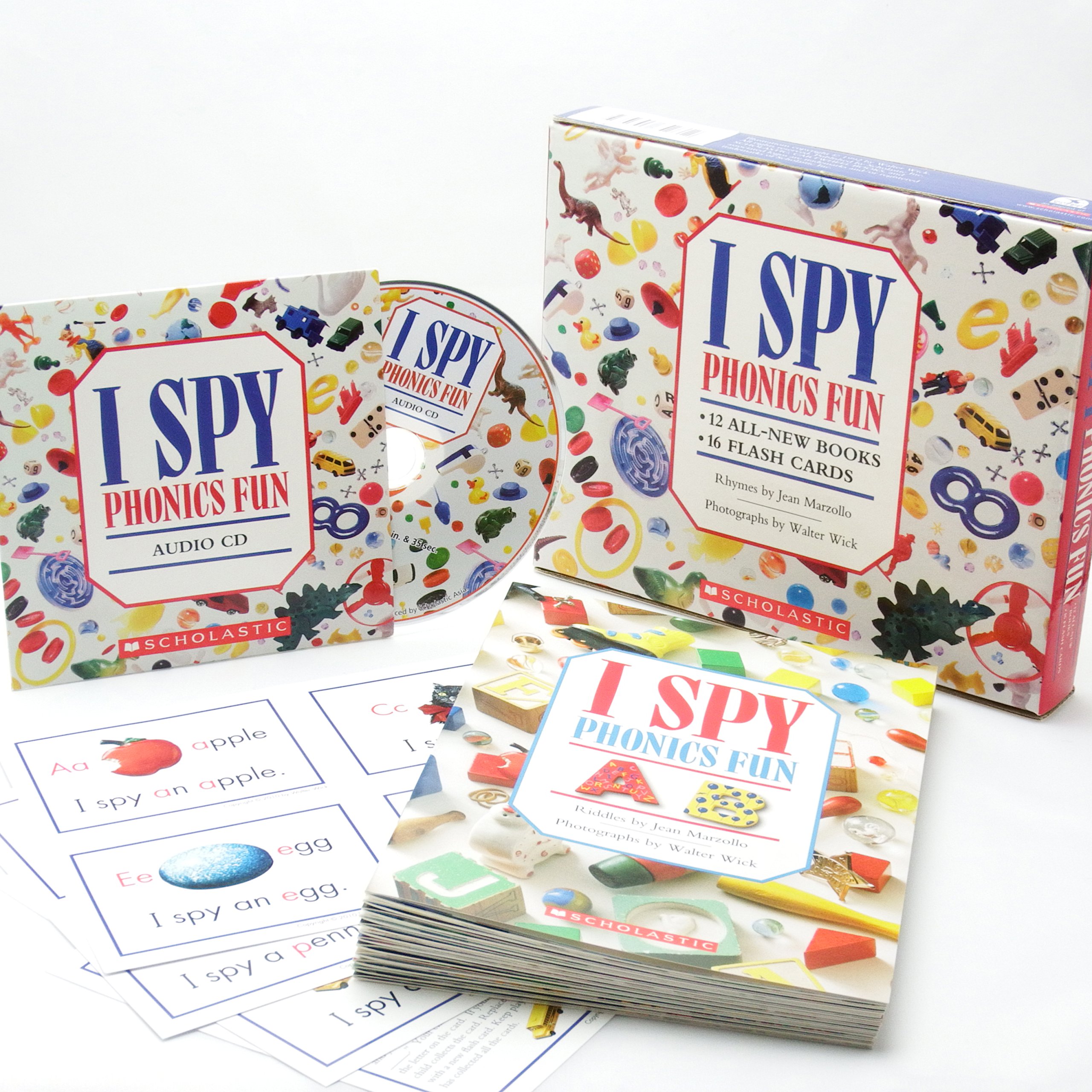 Amazon.co.jp: スカラスティック I Spy Phonics Fun 英語教材 12冊