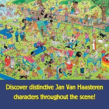 Amazon.com: Jan Van Haasteren Dog Parkour - 1000 Piece Adults