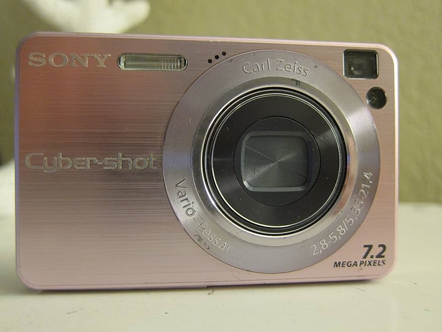 Amazon.com : Sony Cybershot DSCW120/P 7.2MP Digital Camera with 4x