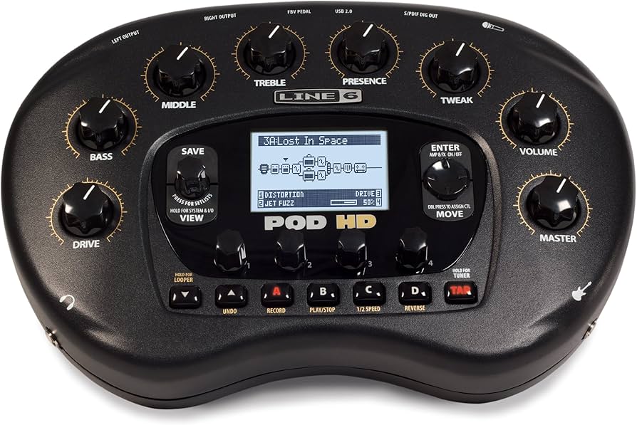 Amazon.co.jp: Line 6 POD HD Guitar Desktop Multi-Effects 並行輸入