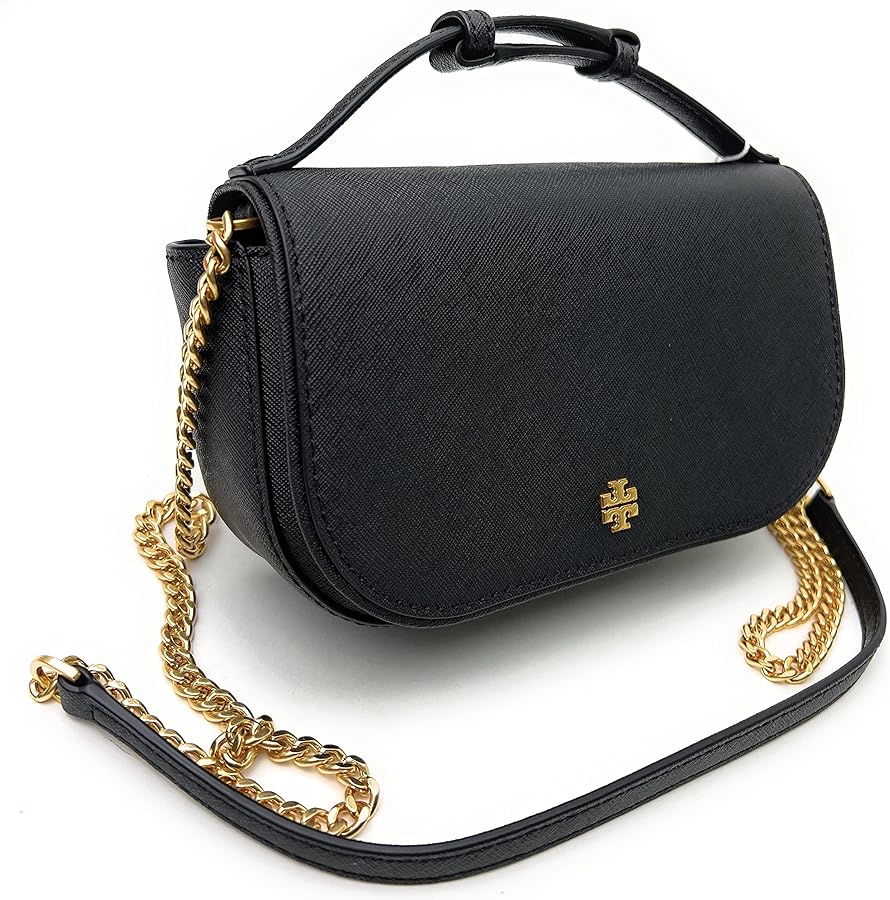 Tory Burch Emerson Top Handle Women's Saffiano Leather Crossbody