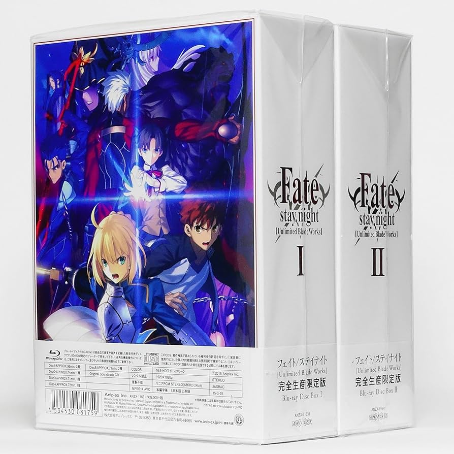 Amazon.co.jp: Fate/stay night [Unlimited Blade Works] Blu-ray Disc