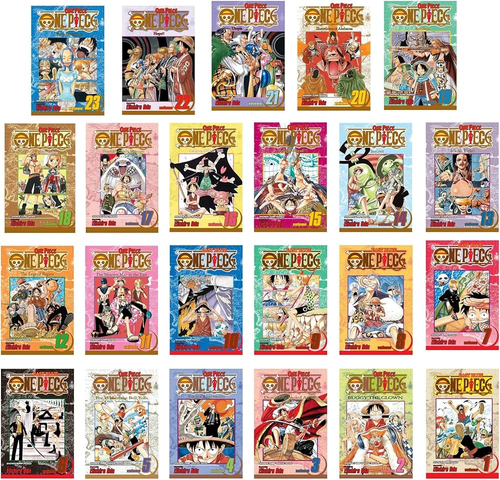 One Piece Set 1 Collection : East Blue and Baroque Works, Volumes