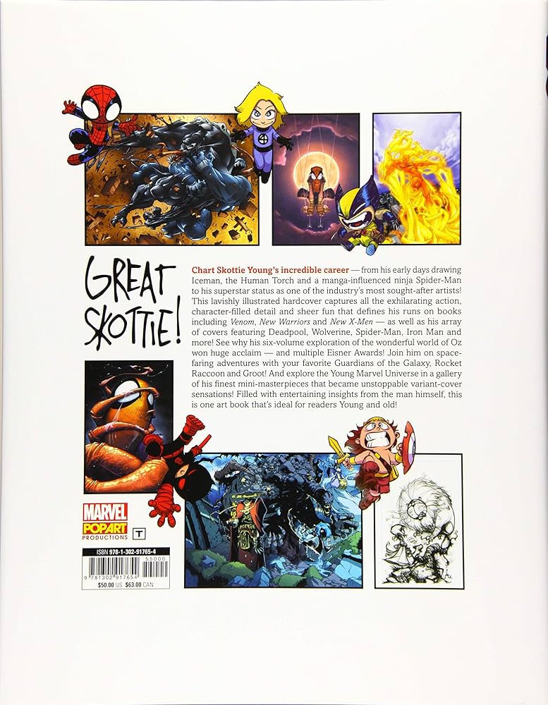 Amazon | The Marvel Art of Skottie Young | Young, Skottie | Shonen