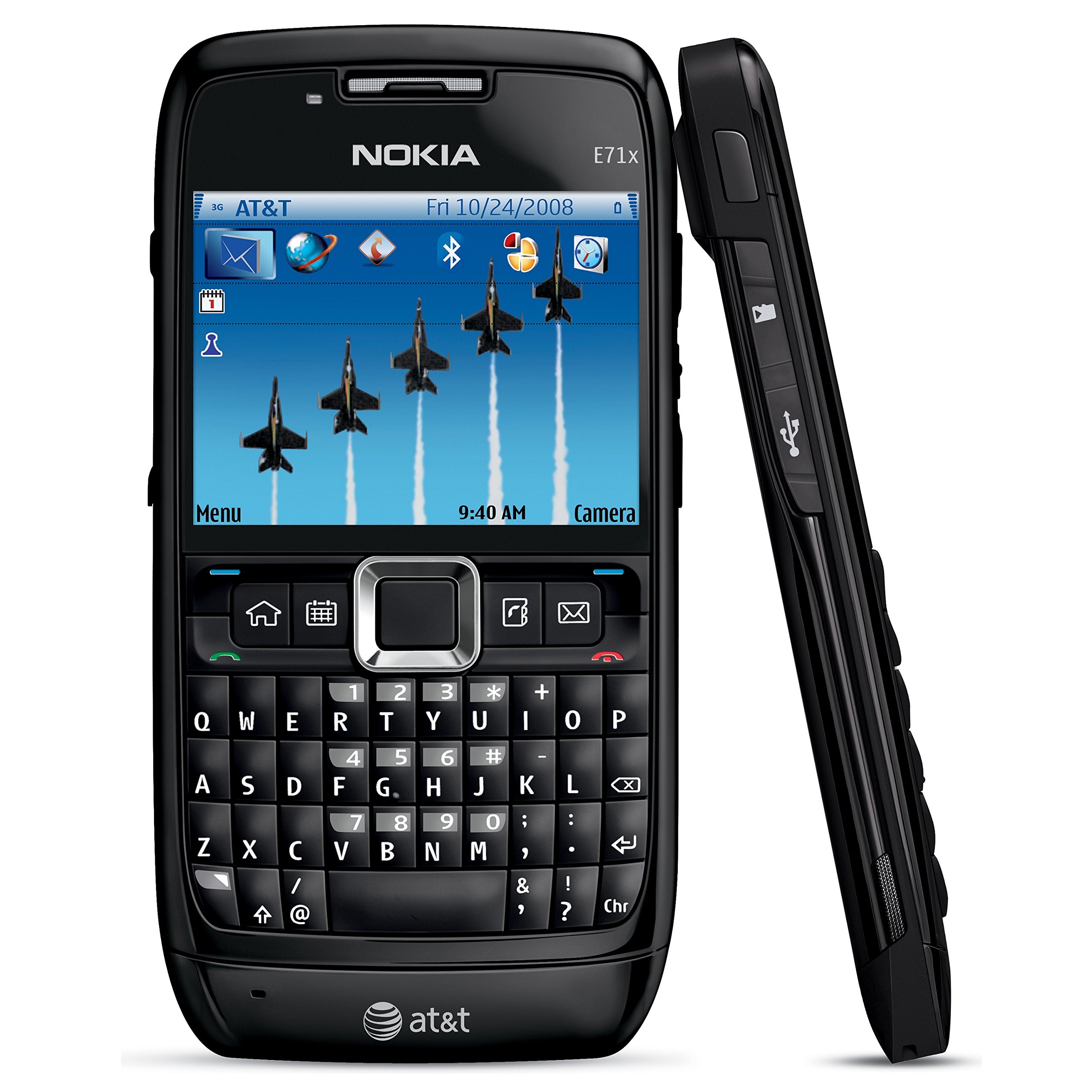 Amazon.com: Nokia E71x Unlocked Phone with QWERTY Keyboard, 3.2 MP