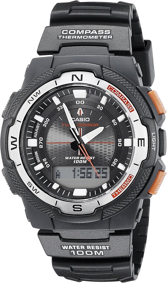 Amazon.co.jp: [カシオ]CASIO スポーツギア ツインセンサー デジタル