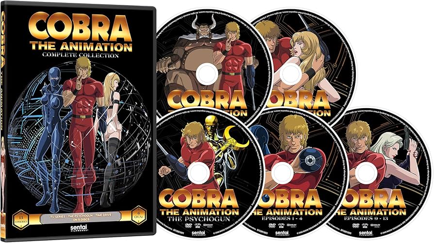 Cobra The Animation DVD 1-4巻セット30周年記念作品 Amazon.com