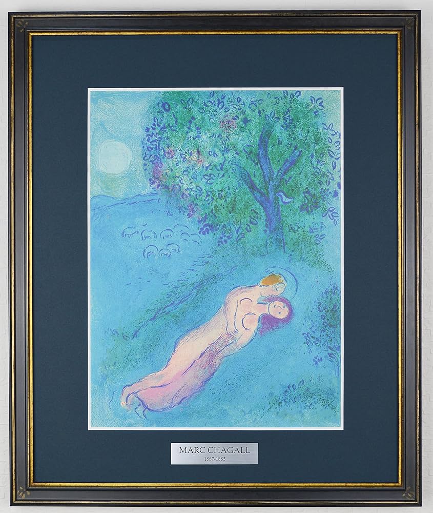 Amazon | マルク シャガール 『フィレータスの教え【ダフニスとクロエ
