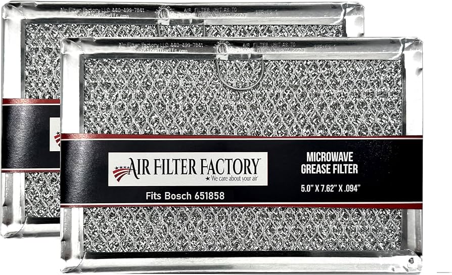 Amazon.com: Air Filter Factory Microwave Grease Filter 651858