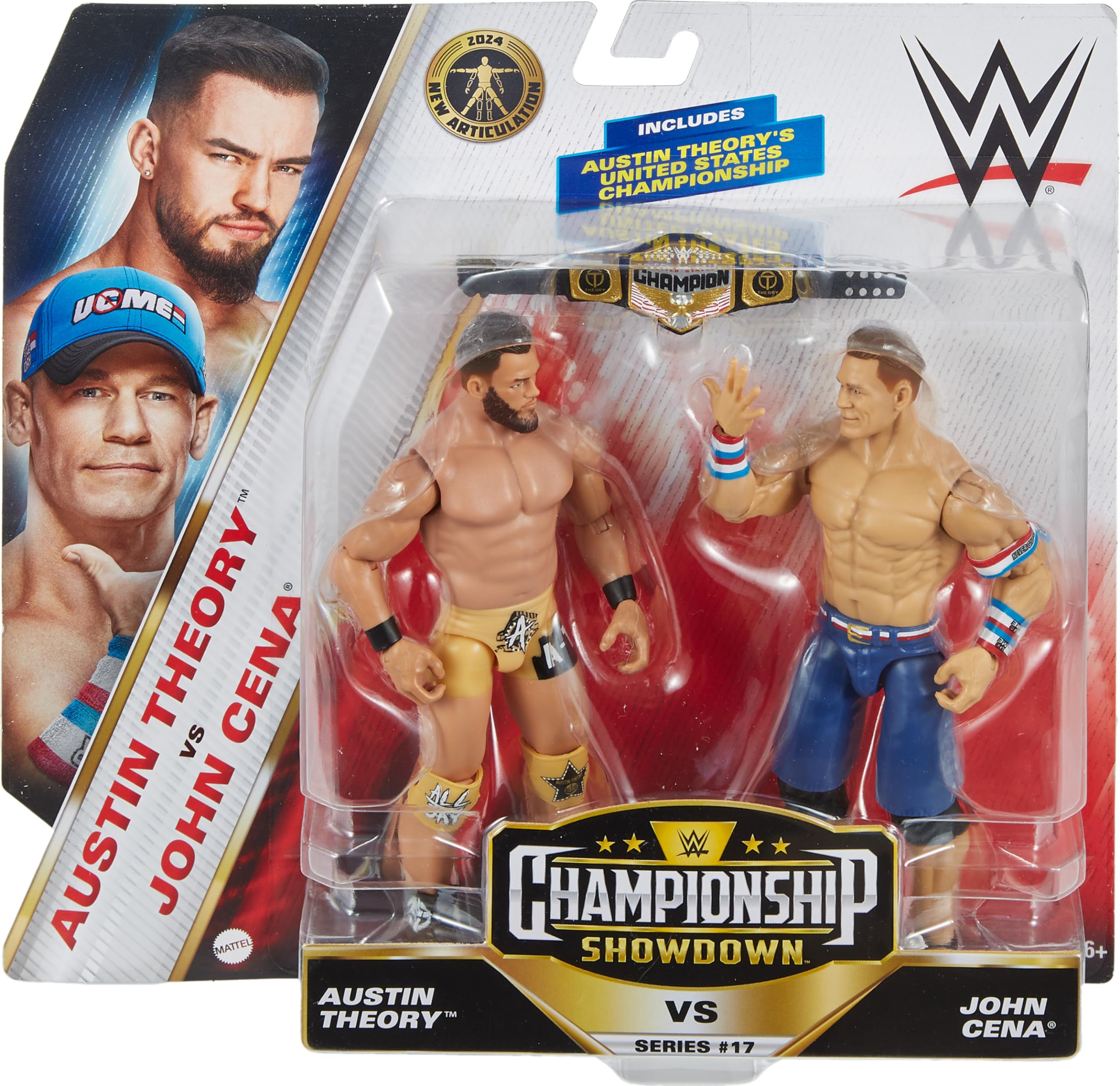 Amazon.co.jp: Mattel WWEチャンピオンシップ対決 2パック アクション
