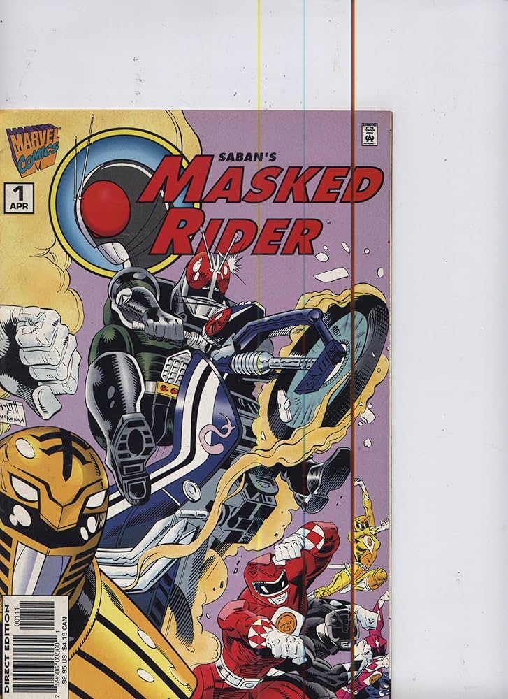 Amazon.com: Saban's Masked Rider Vol. 1 No. 1 April 1996: Frank