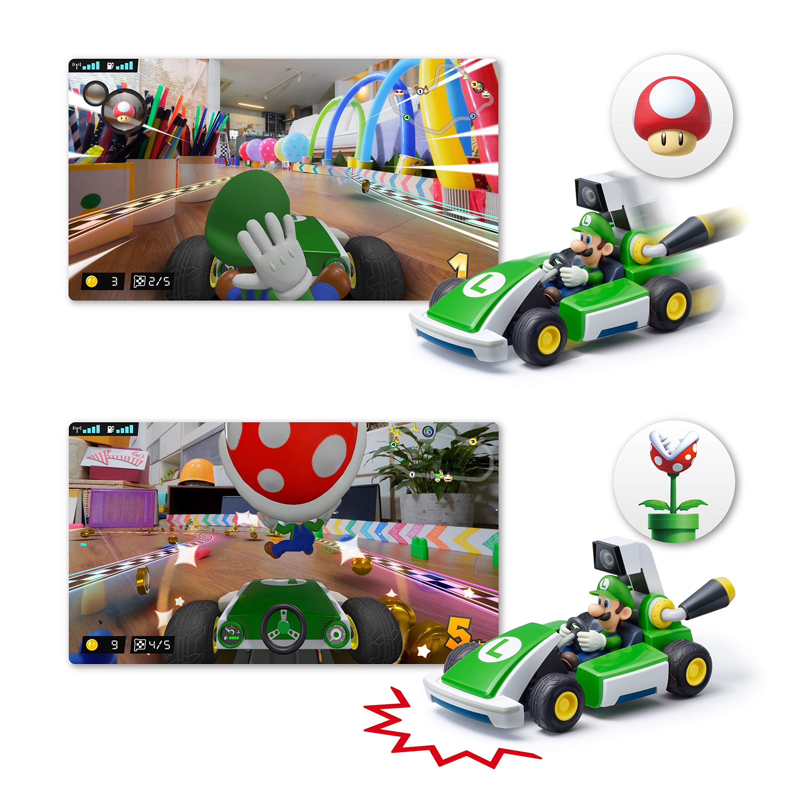 Amazon.co.jp: マリオカート ライブ ホームサーキット ルイージセット