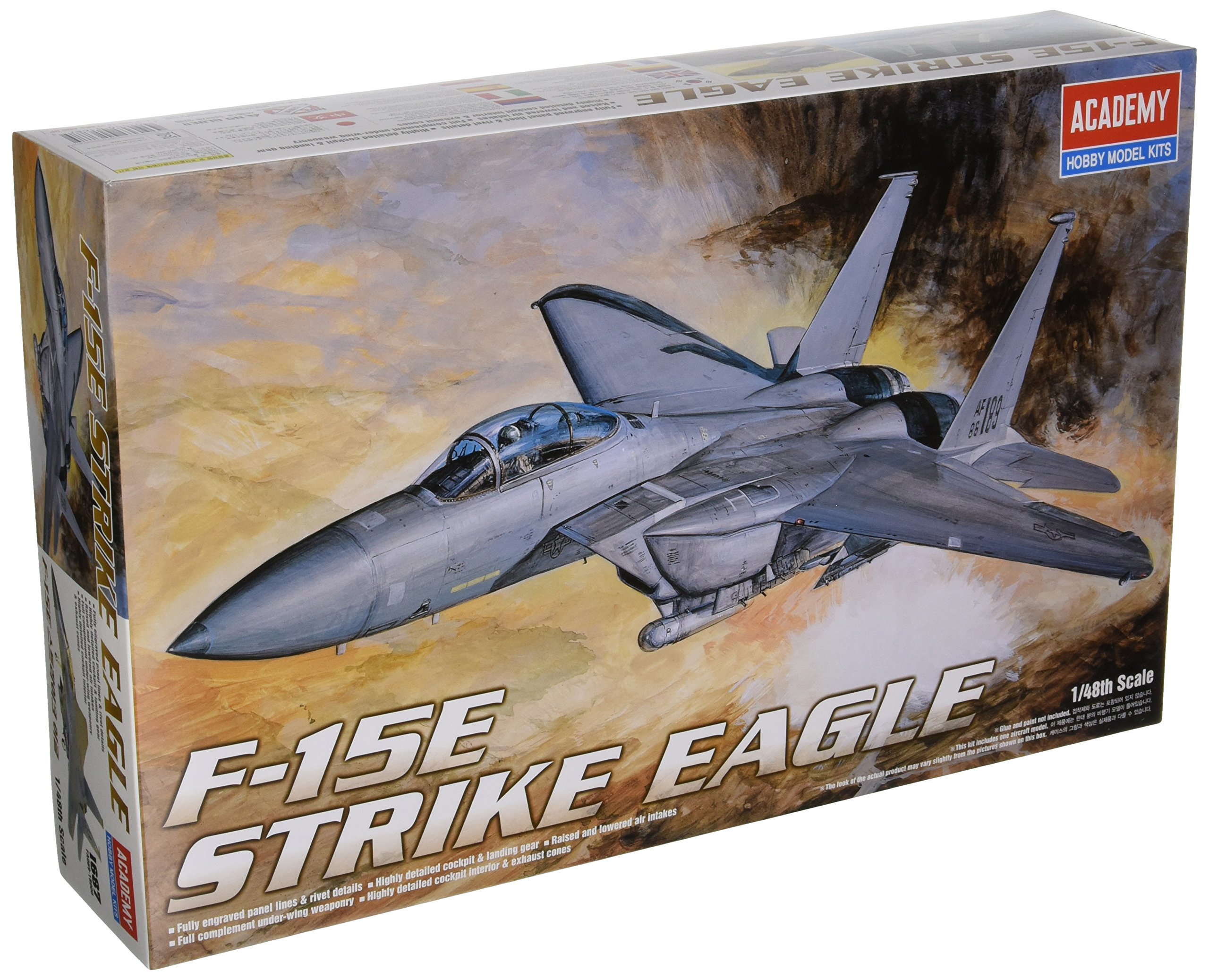Amazon | アカデミー 1/48 F-15E ストライクイーグル プラモデル