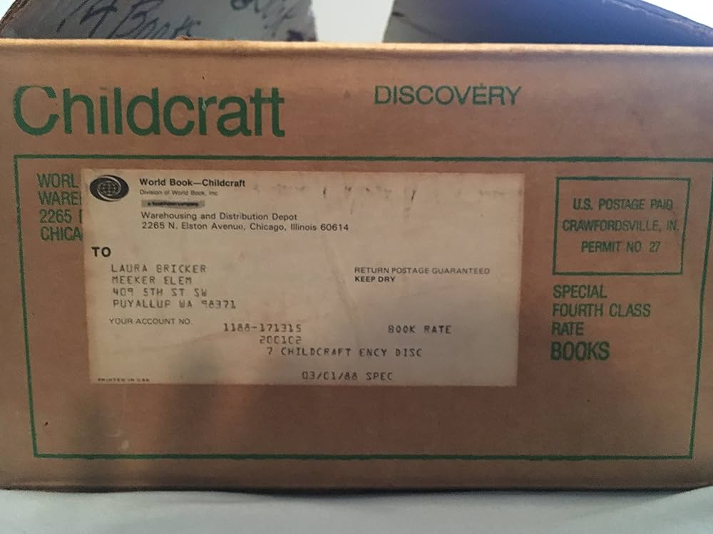 Childcraft - The How and Why Library, 1988 (15 Volume Set): Inc
