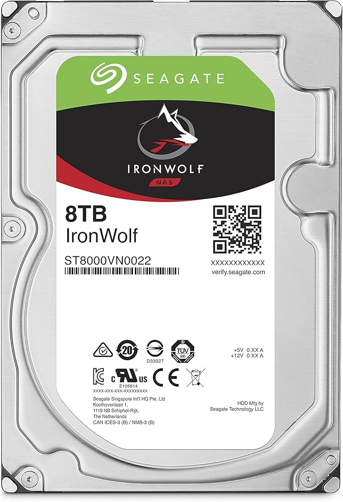 Amazon.com: Seagate IronWolf 8Tb NAS Internal Hard Drive HDD – 3.5