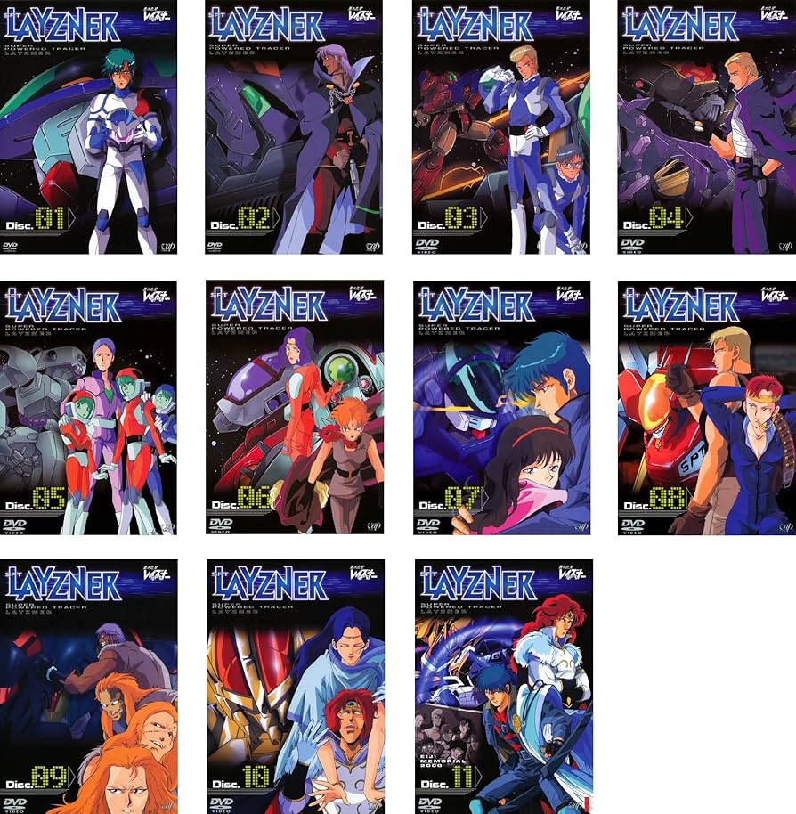 Amazon.co.jp: 蒼き流星 SPT レイズナー [レンタル落ち] 全11巻セット