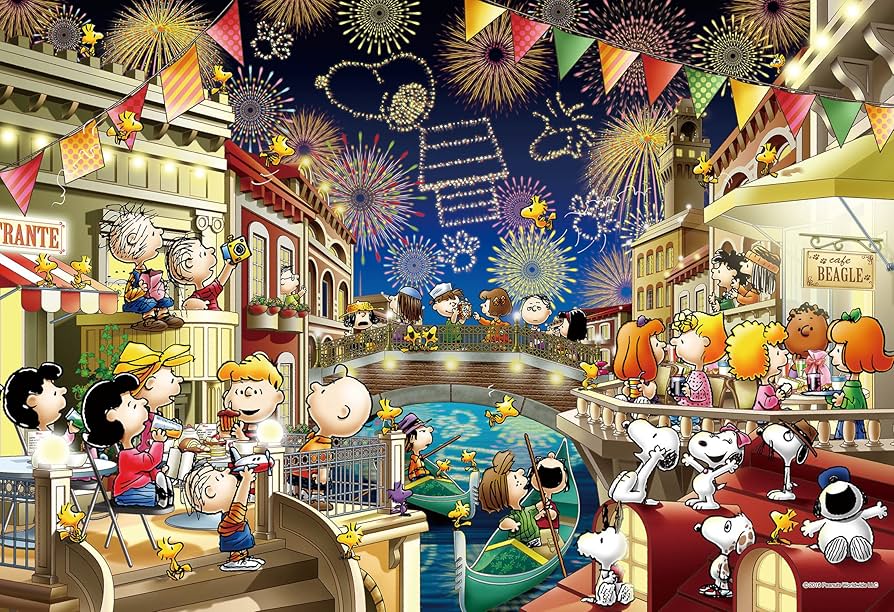 Amazon.co.jp: Epoch 28-310s 300-Piece Jigsaw Puzzle, Peanuts