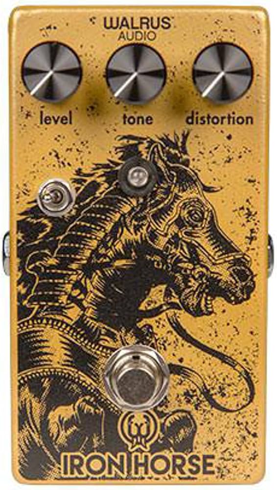 Amazon.com: Walrus Audio Iron Horse Lm308 Distortion V2 : Musical