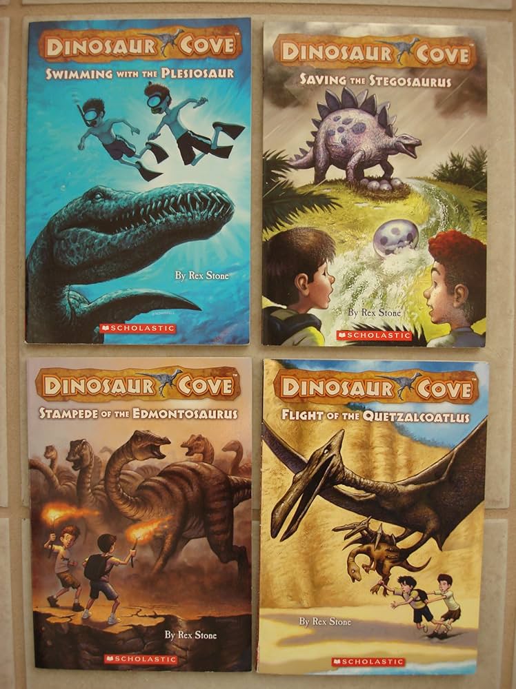 Dinosaur Cove: Set of 4 Chapter Books: Rex Stone: Amazon.com: Books