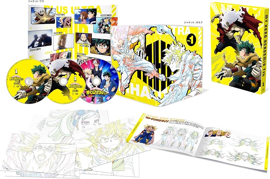 Amazon.co.jp: 僕のヒーローアカデミア7th DVD Vol.1 初回生産限定版