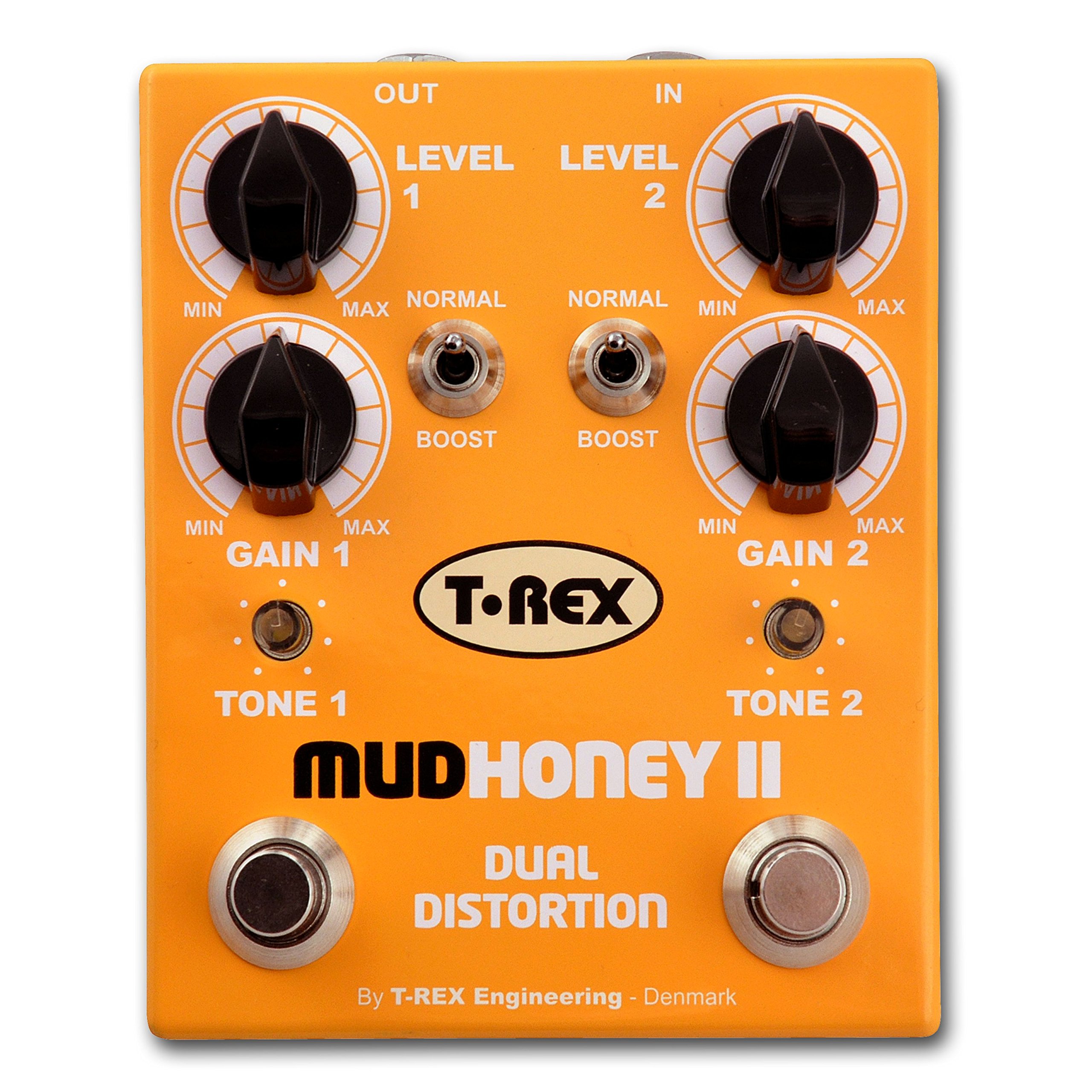 T-Rex Engineering Mudhoney - Ii Guitar Distortion Effect Pedal