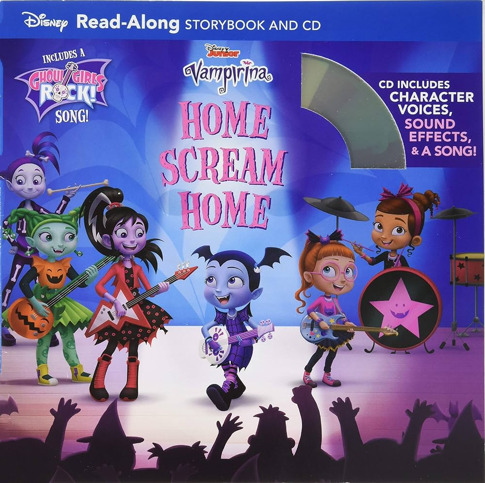 Amazon.com: Vampirina Home Scream Home: Read-Along Storybook and