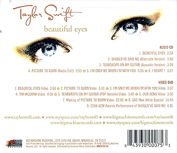 Amazon.co.jp: Beautiful Eyes [Limited Edition, CD+DVD]: ミュージック