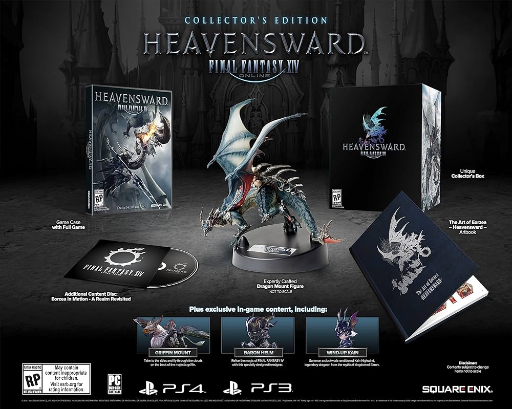 Amazon.com: Final Fantasy XIV: Heavensward Collector's Edition