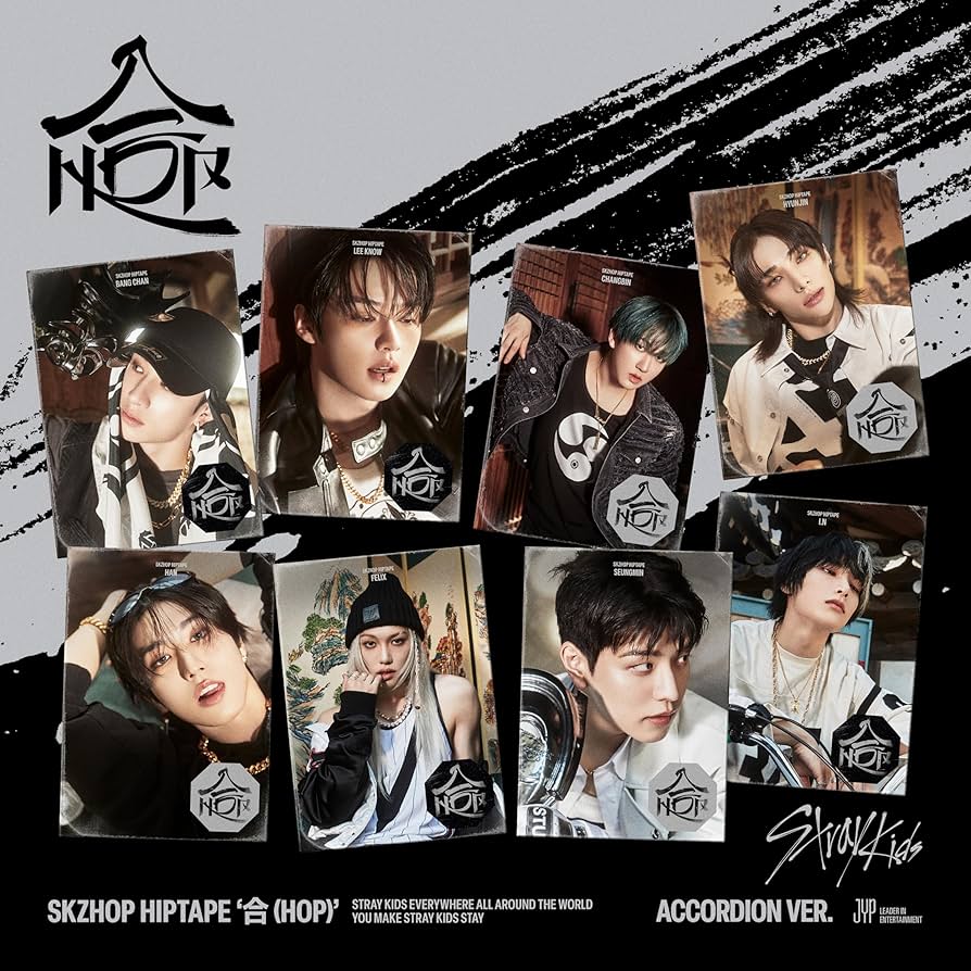 Amazon.com: Stray Kids 10th Mini Album SKZHOP HIPTAPE 合 [HOP
